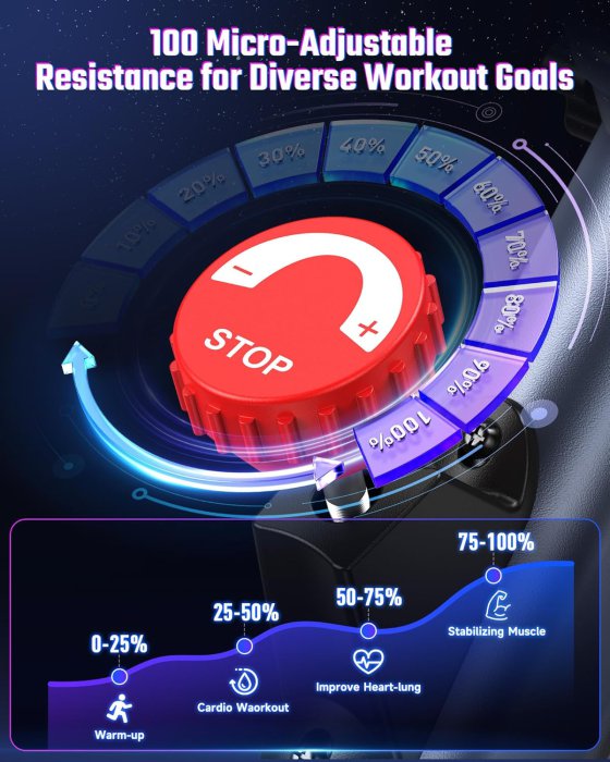 Cyclace Indoor Cycling Bike (300lbs Weight Capacity) (image 2)